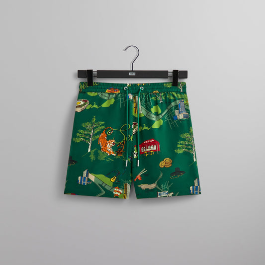 Kith Seoul Active Short - Conifer