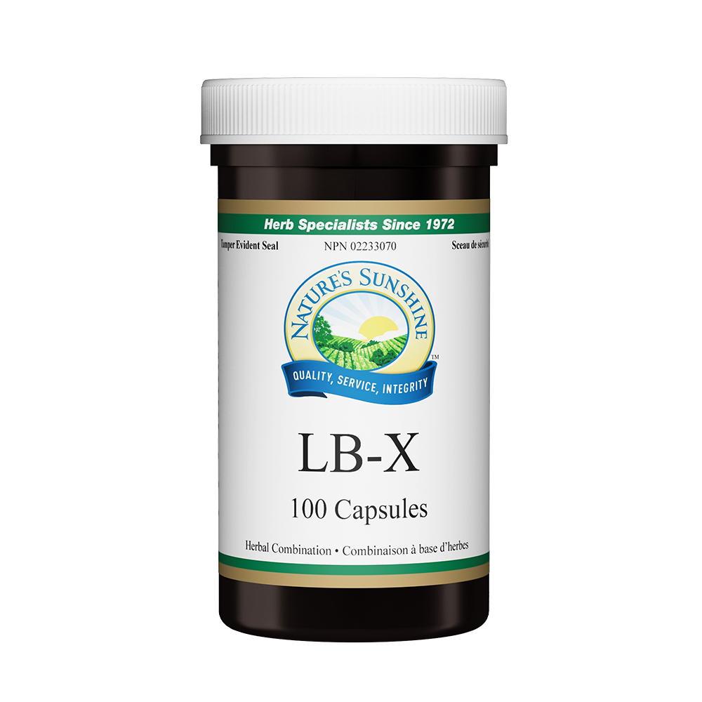 Nature's Sunshine LB-X 100 Capsules