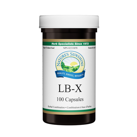 Nature's Sunshine LB-X 100 Capsules