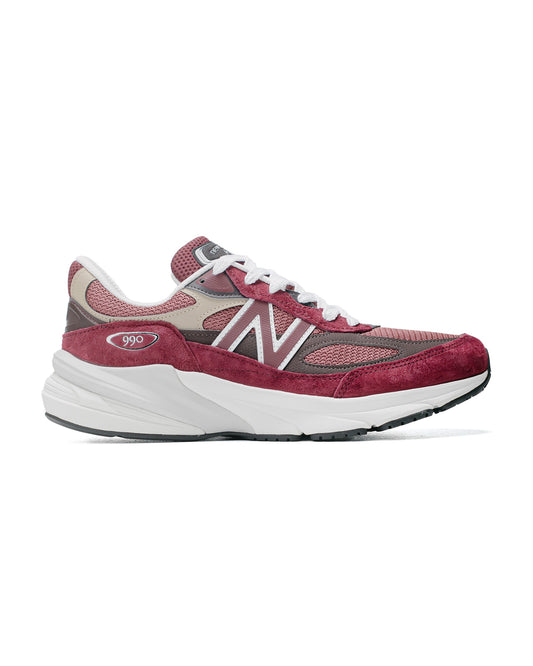 New Balance U990BT6 Burgundy/Tan