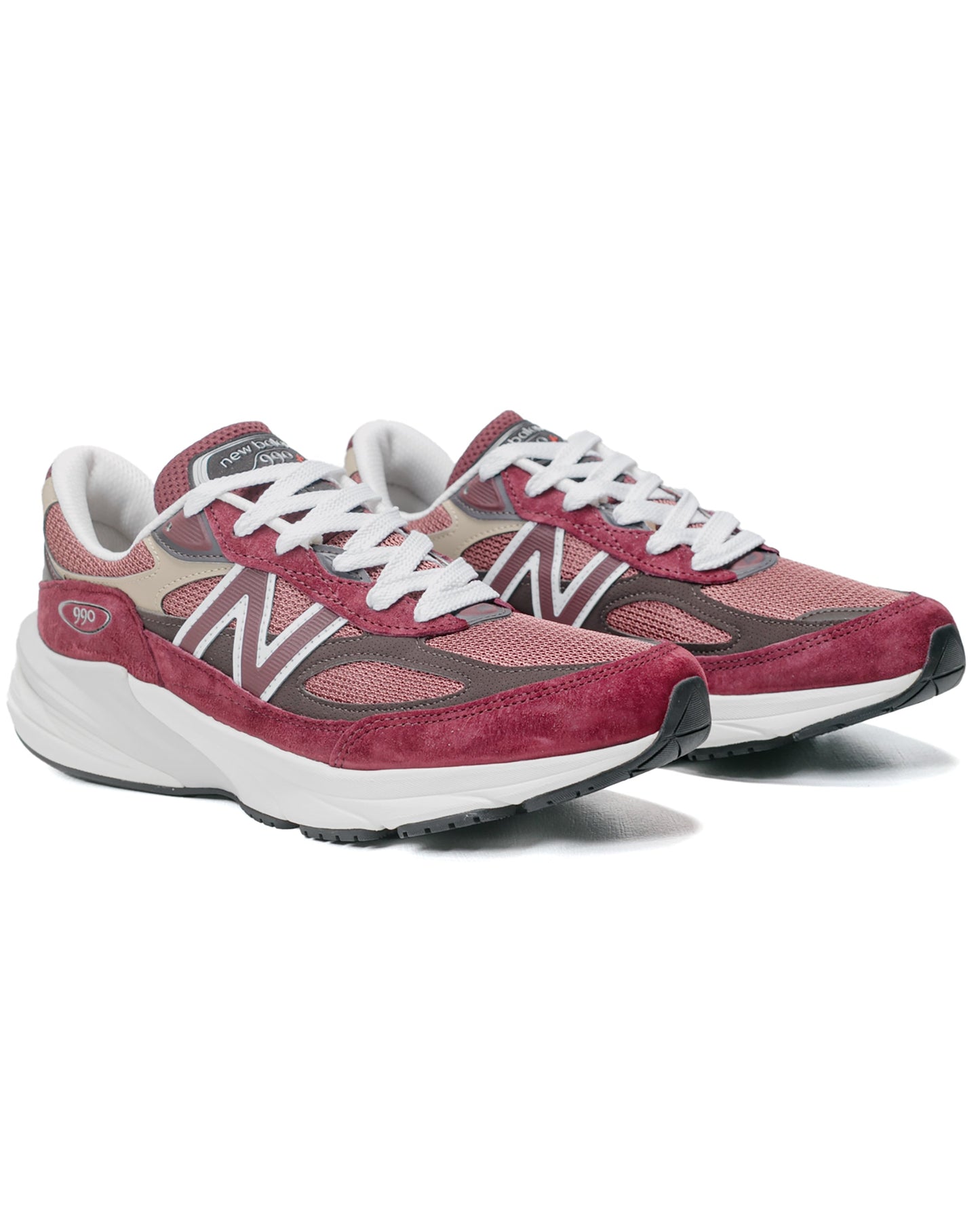 New Balance U990BT6 Burgundy/Tan