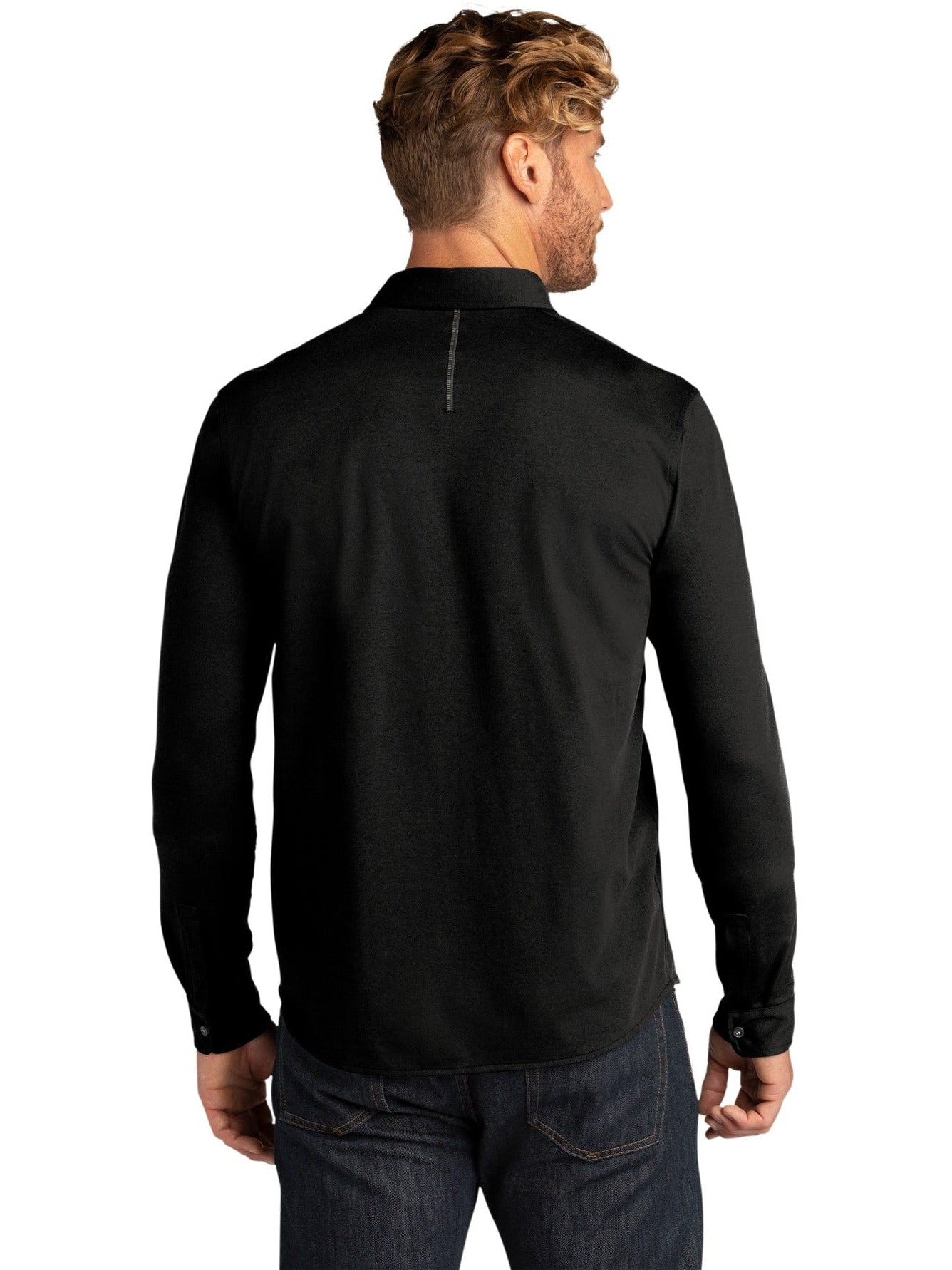 OGIO Code Stretch Long Sleeve Button-Up