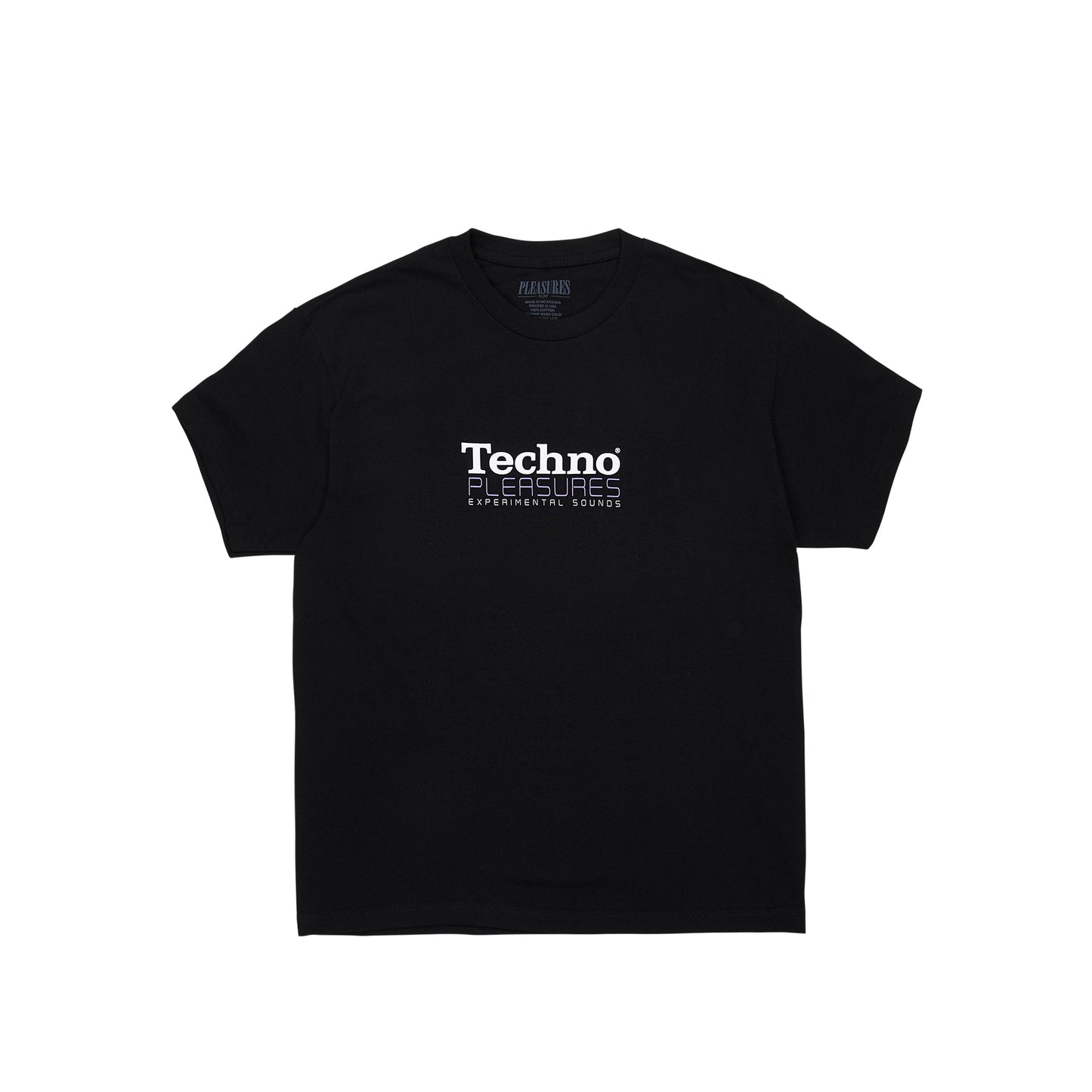 Pleasures Mens Techno T-Shirt 'Black'