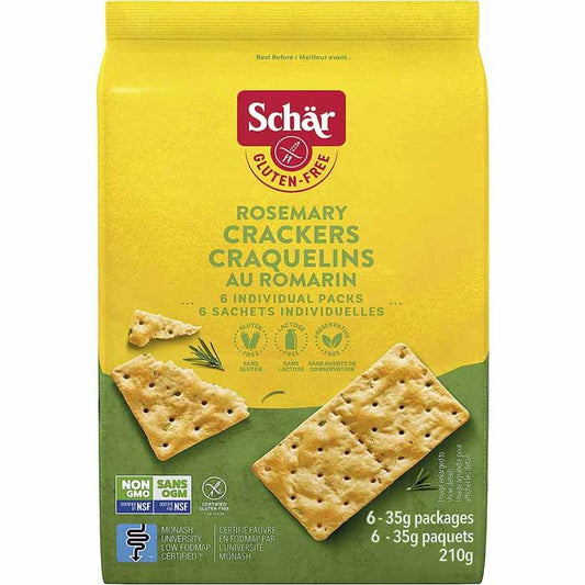 Schar - Rosemary Crackers, 210g