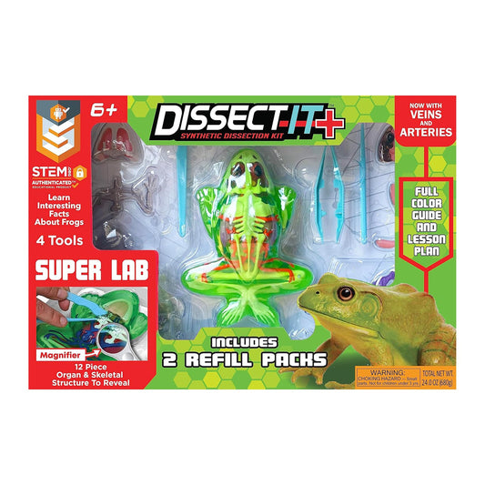 Top Secret Toys Super Lab Dissect It Synthetic Dissection Play Set