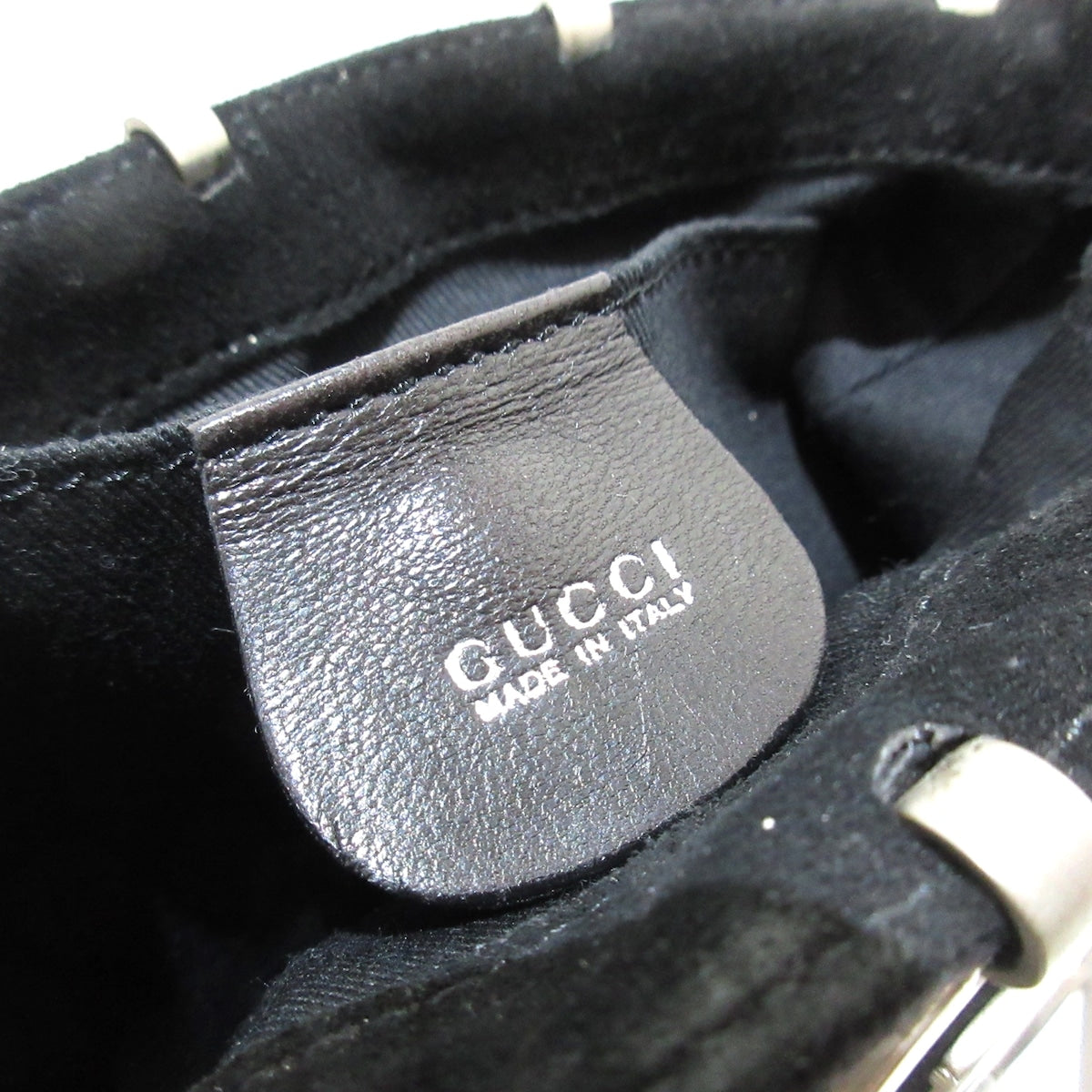 Gucci  Suede Shoulder Bag (Pre-Owned)