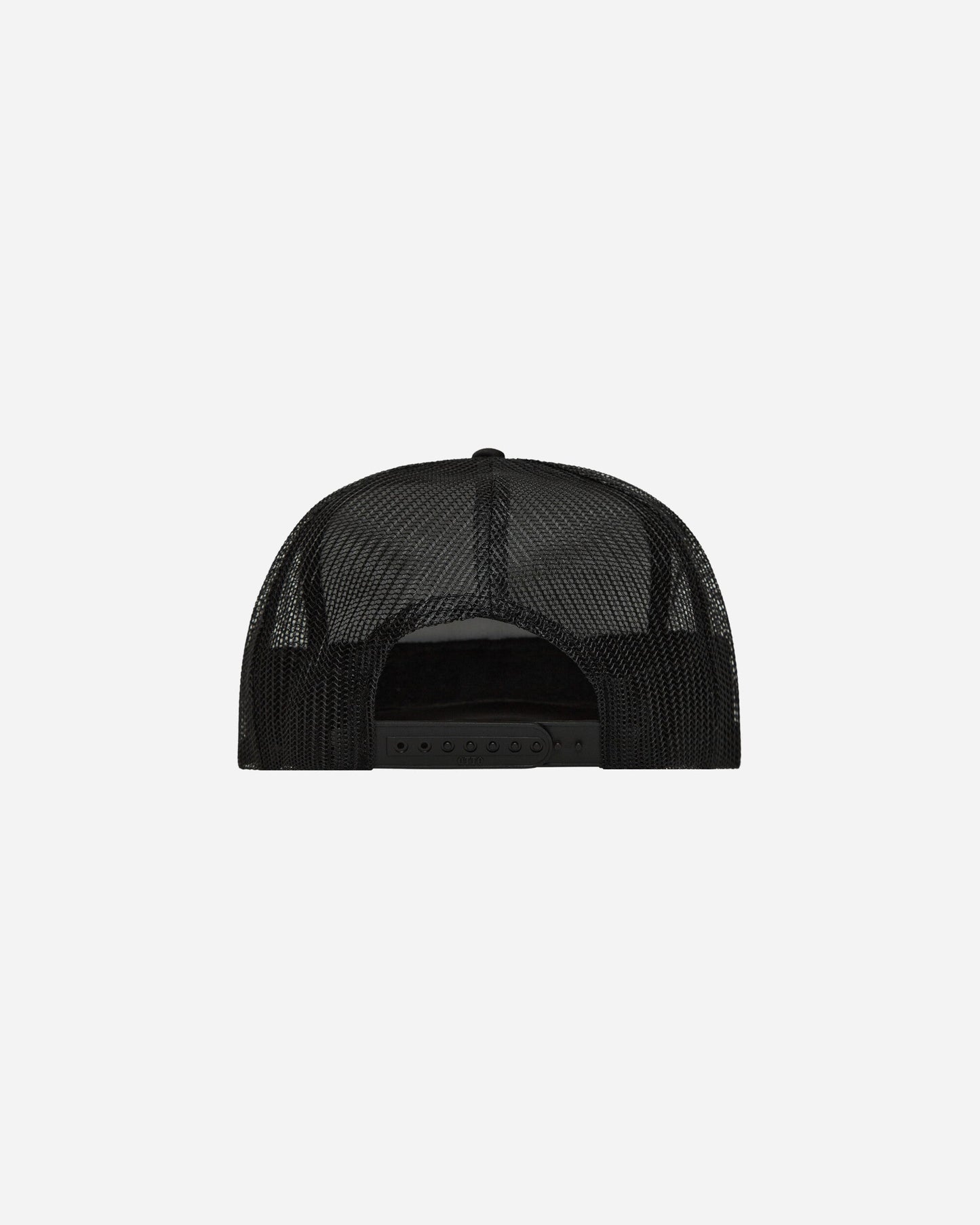 Stacked Trucker Hat Black