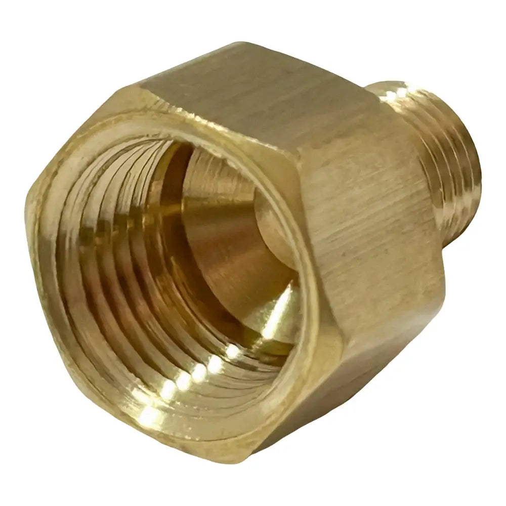 AA Brass Air Hose Reducer, 1/2" Female to 1/4" Male - 45-4734