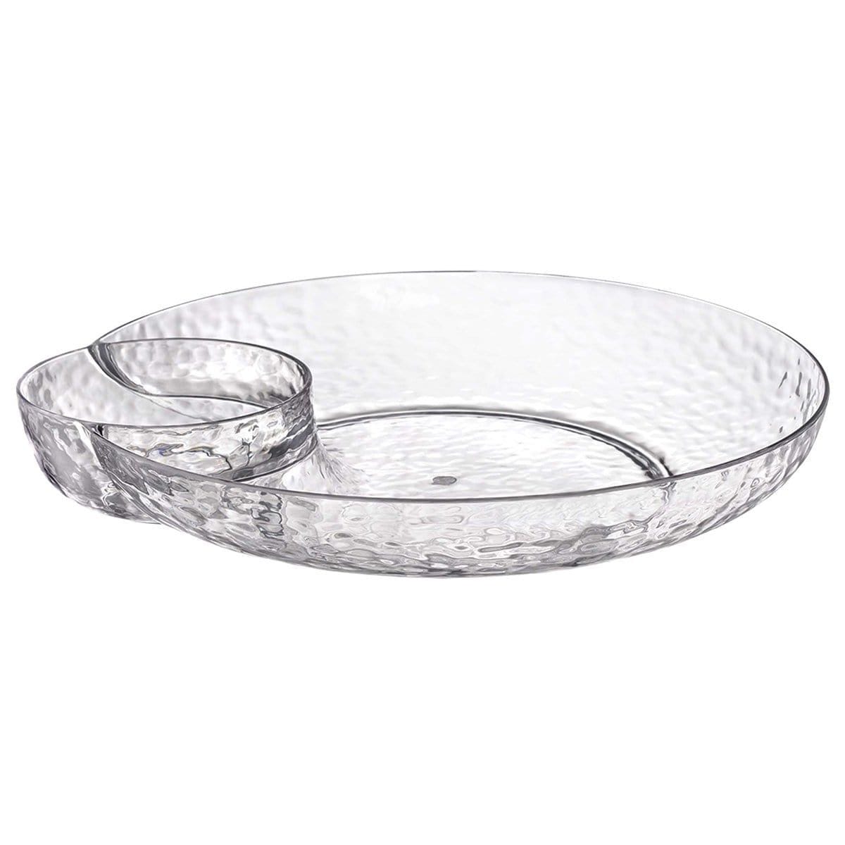 Chip & Dip Clear Bowl