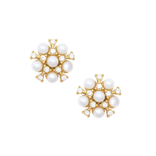 Aspen Pearl Stud Earrings