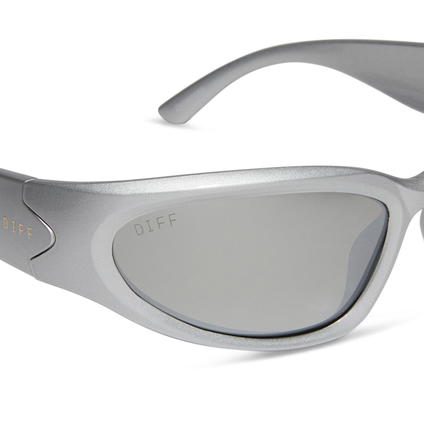 SIDE OUT - SILVER + SILVER MIRROR + POLARIZED SUNGLASSES