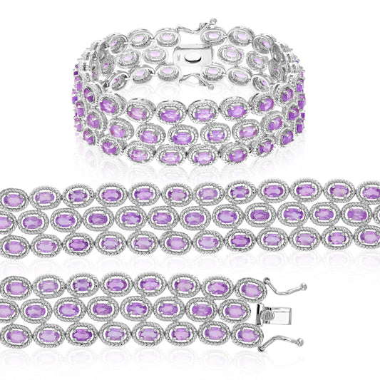 Amethyst Bracelet (11.70 CT)