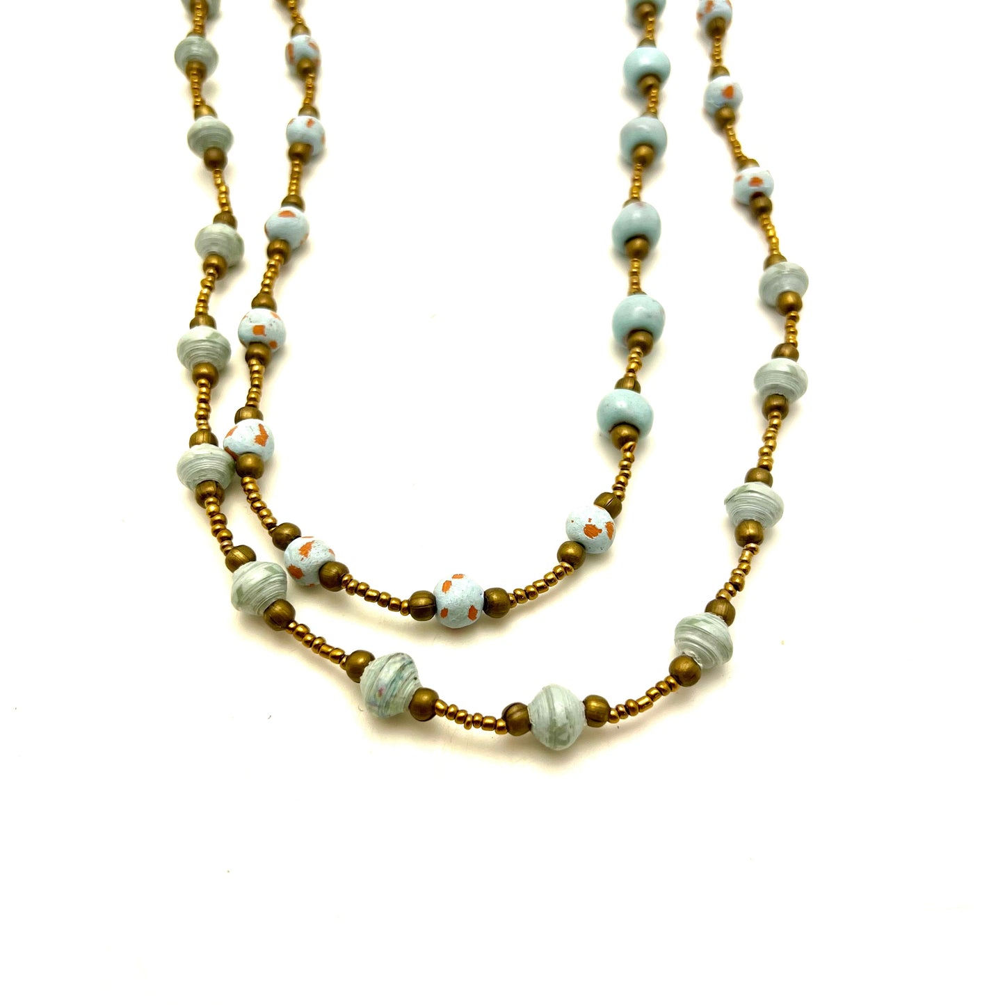 Ombré Necklace - Baby Blue