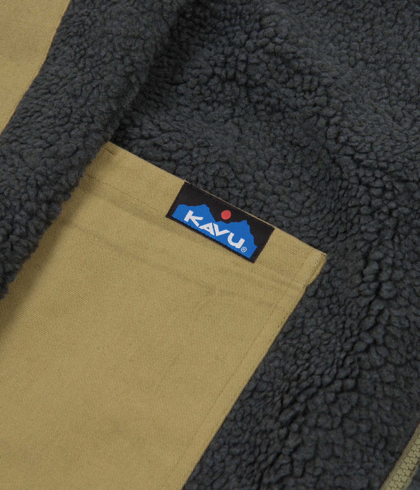 Kavu Reston Fleece Jacket - Dark Shadow