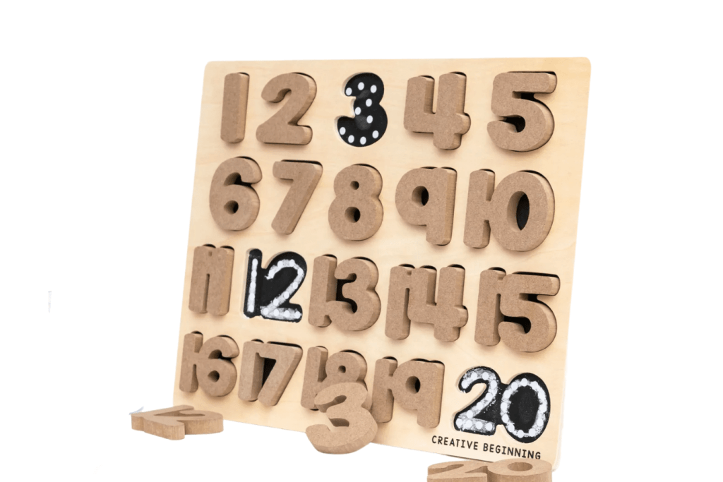 Number Tracing Puzzle