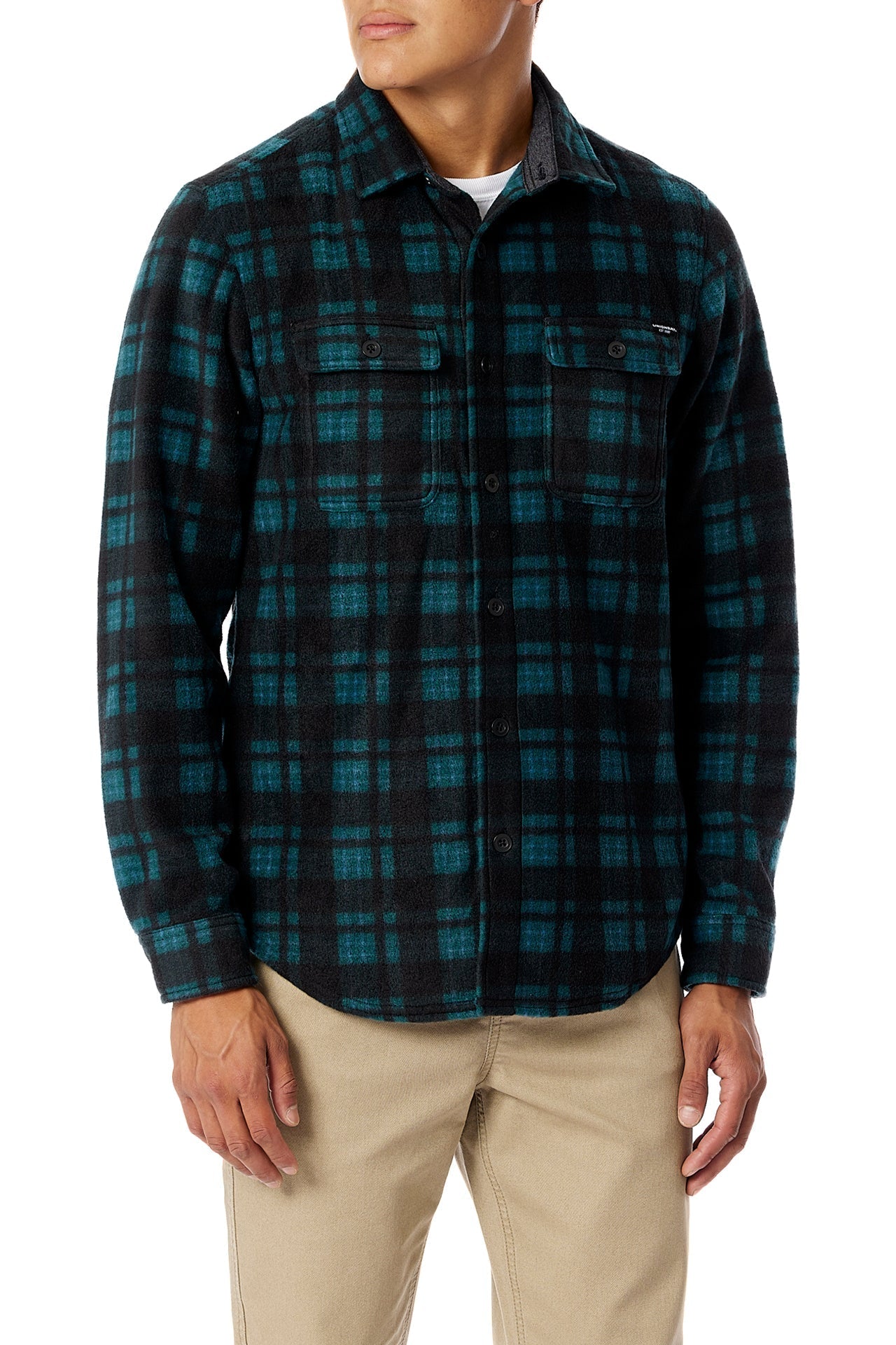 Olympus Plaid Microfleece Shirt Jacket