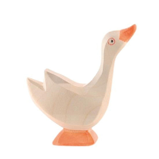 Ostheimer wooden goose - head high