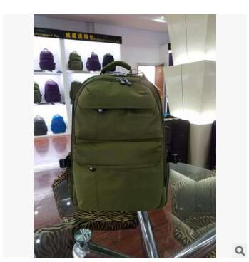 Men Trolley Backpacks Oxford Travel Luggage Backpack Wheels Wheeled Rolling Bag Baggage Women