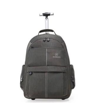 Men Trolley Backpacks Oxford Travel Luggage Backpack Wheels Wheeled Rolling Bag Baggage Women