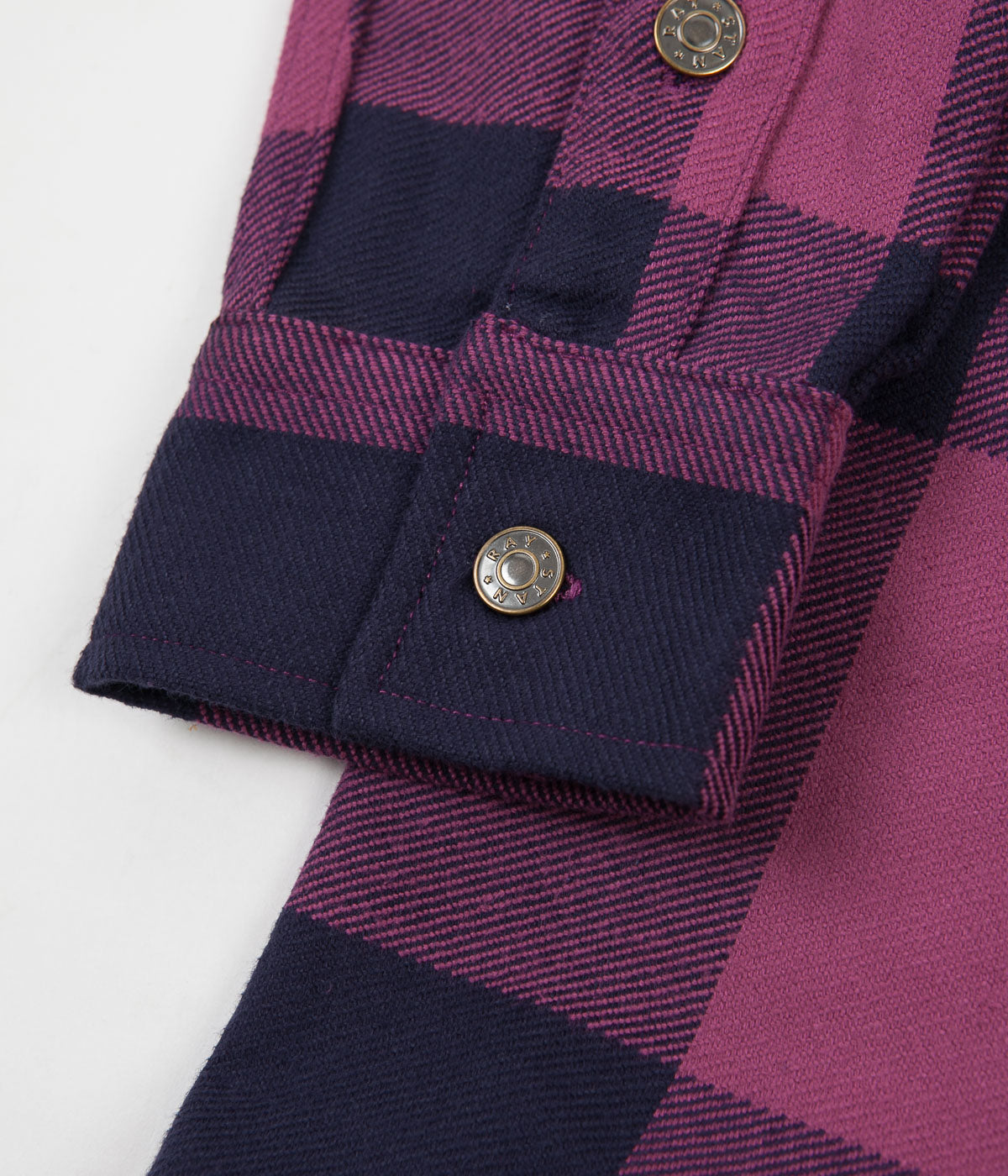 Stan Ray Flannel Shirt - Crushed Purple Check