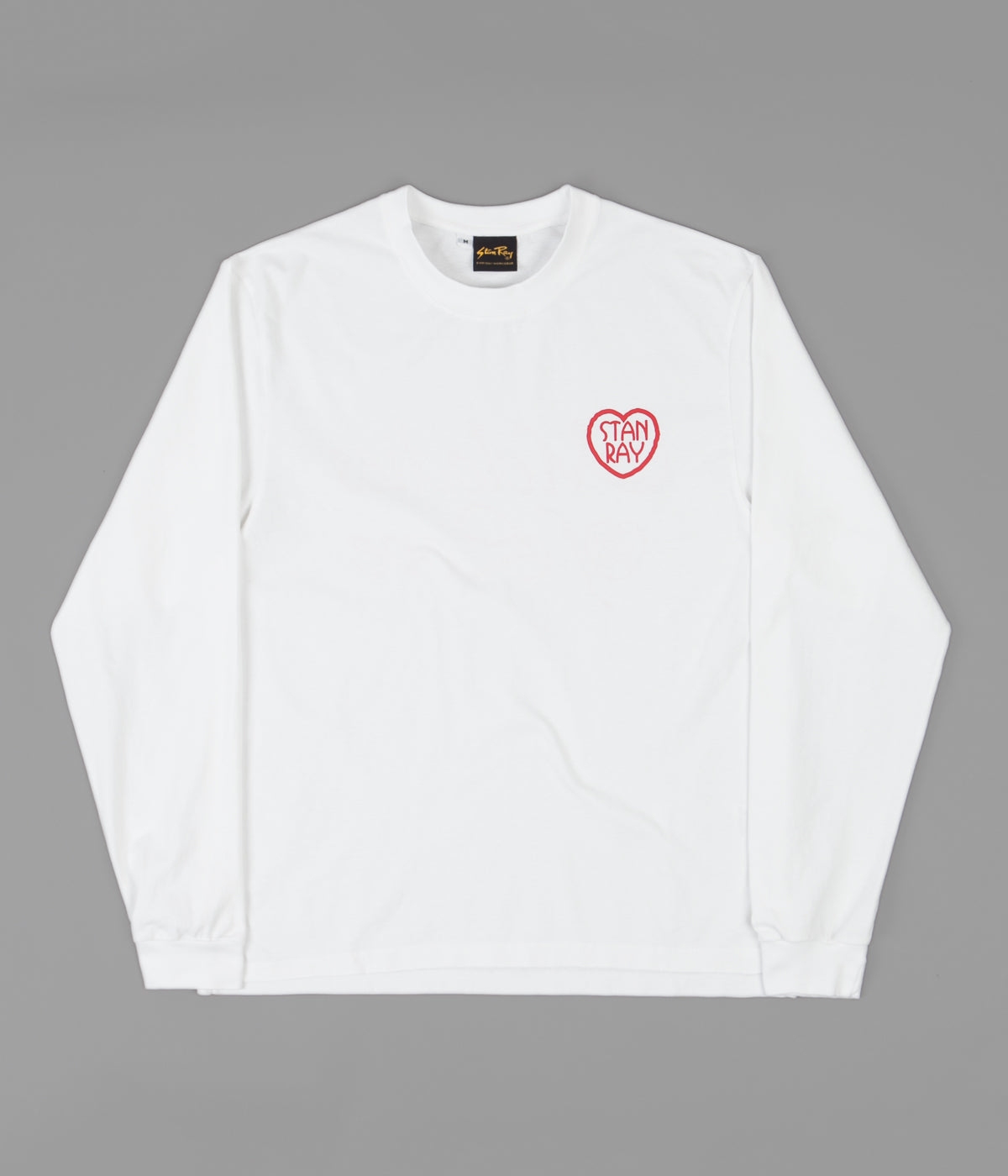 Stan Ray Melodies Long Sleeve T-Shirt - White