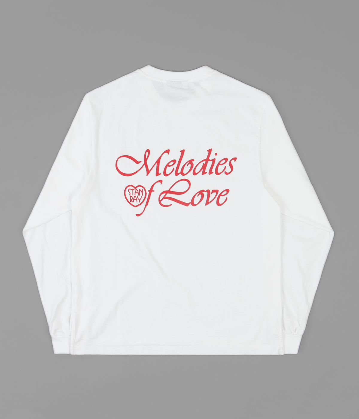 Stan Ray Melodies Long Sleeve T-Shirt - White