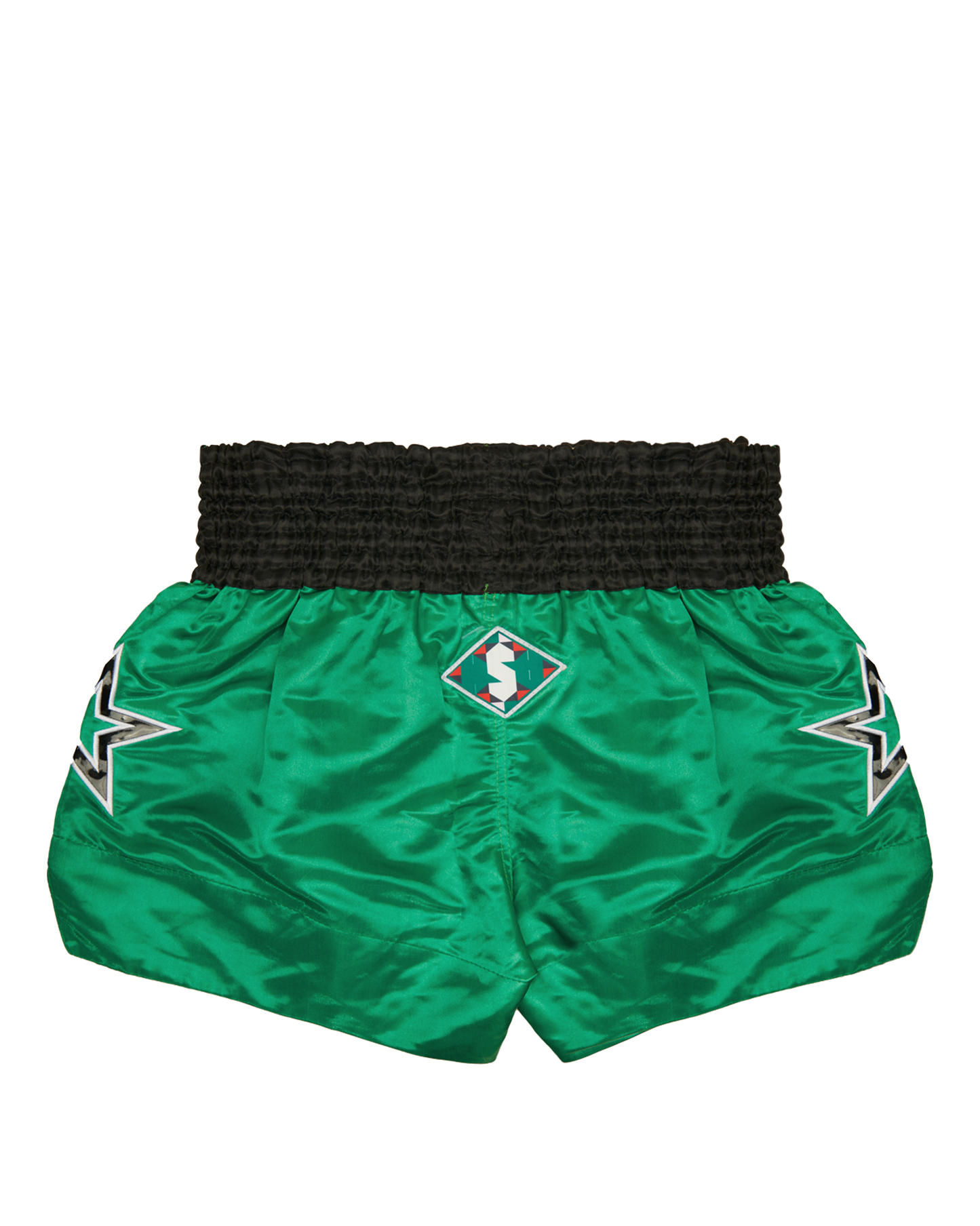 Ashluxe Boxing Trunk Green White