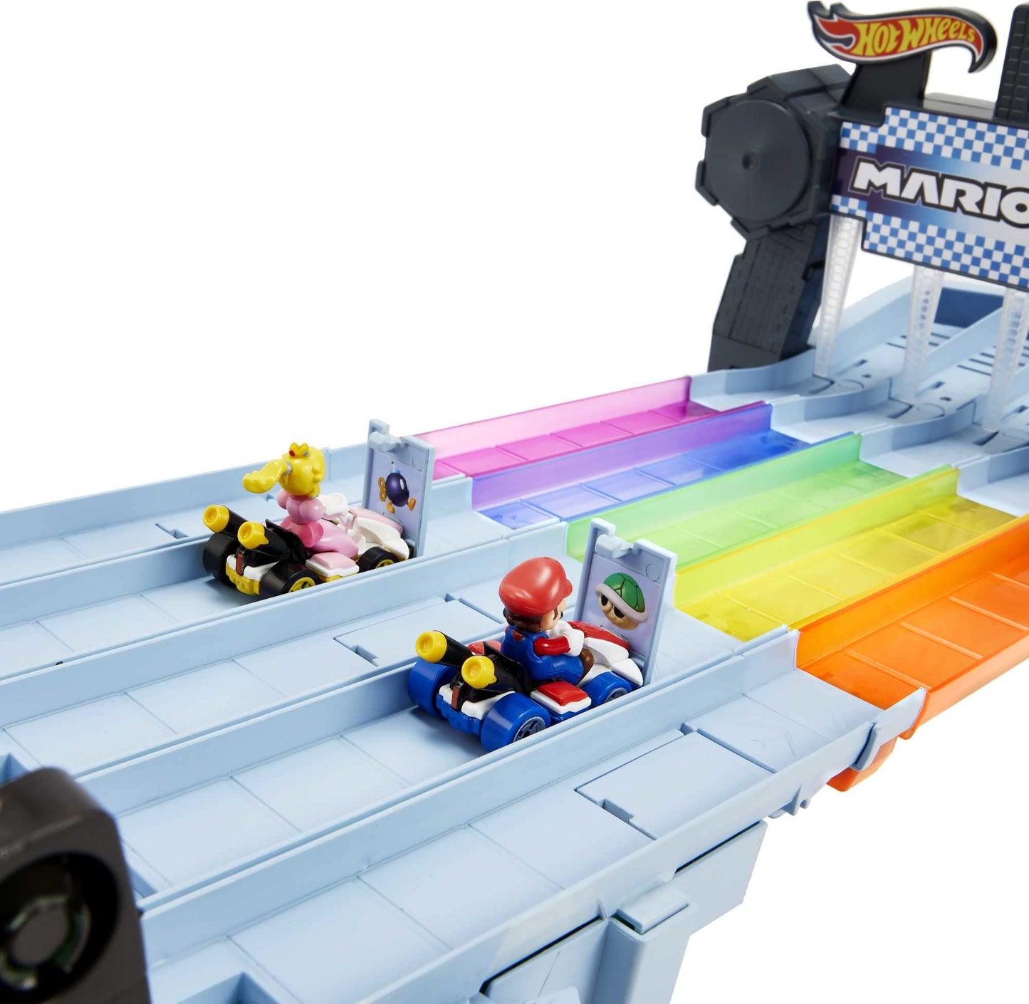 Hot Wheels® Route Arc-en-ciel Mario Kart