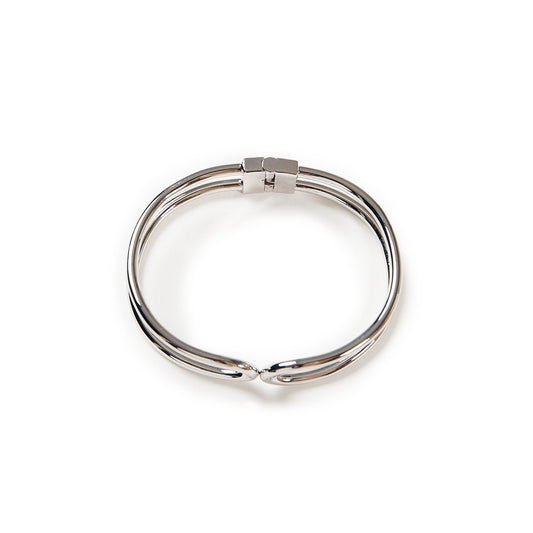 undercover hinge bracelet (silver)