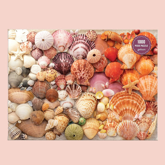 Vibrant Seashells | 1000 Piece Puzzle