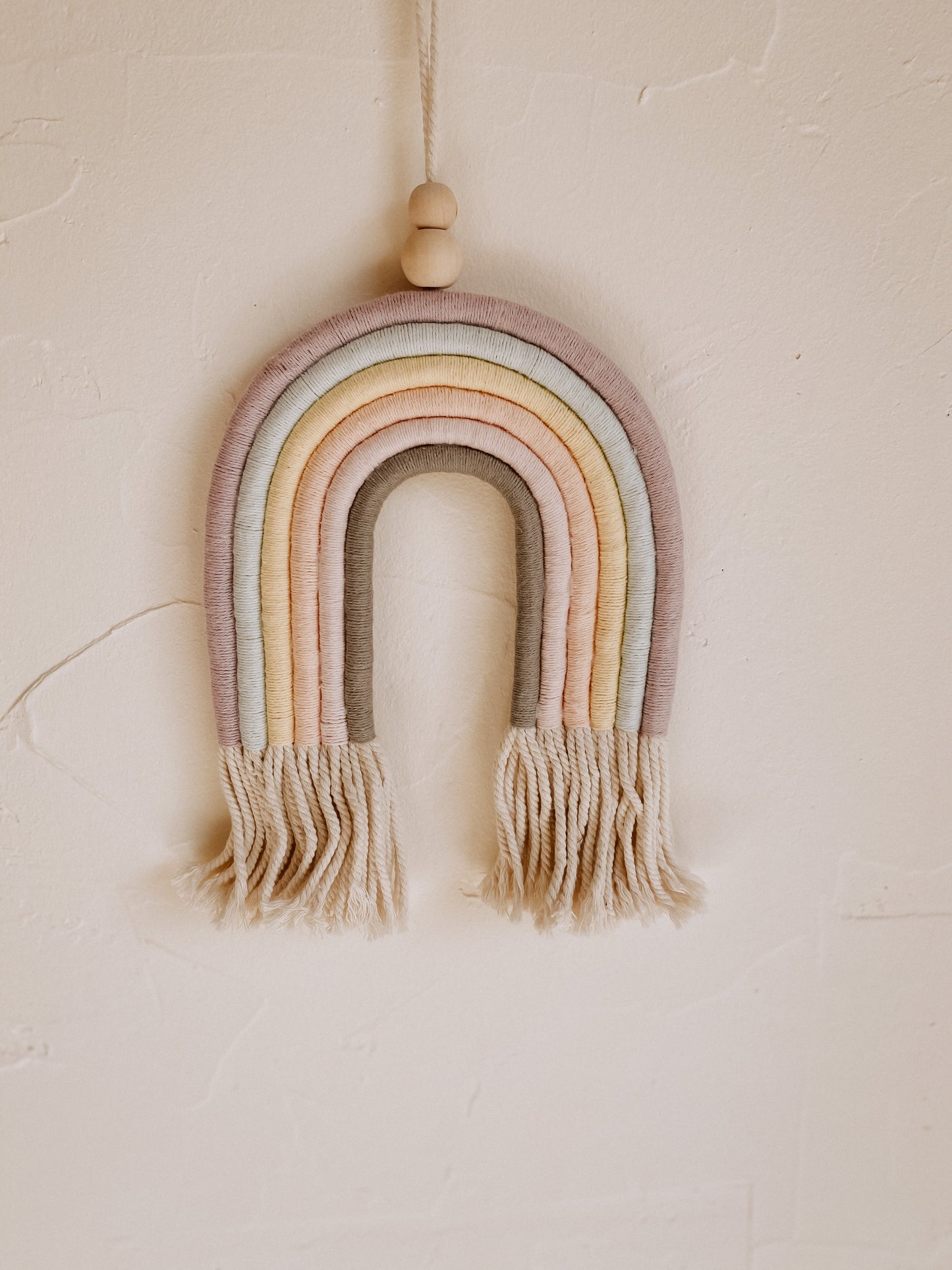 Mia Macrame Rainbow Wall Hanging