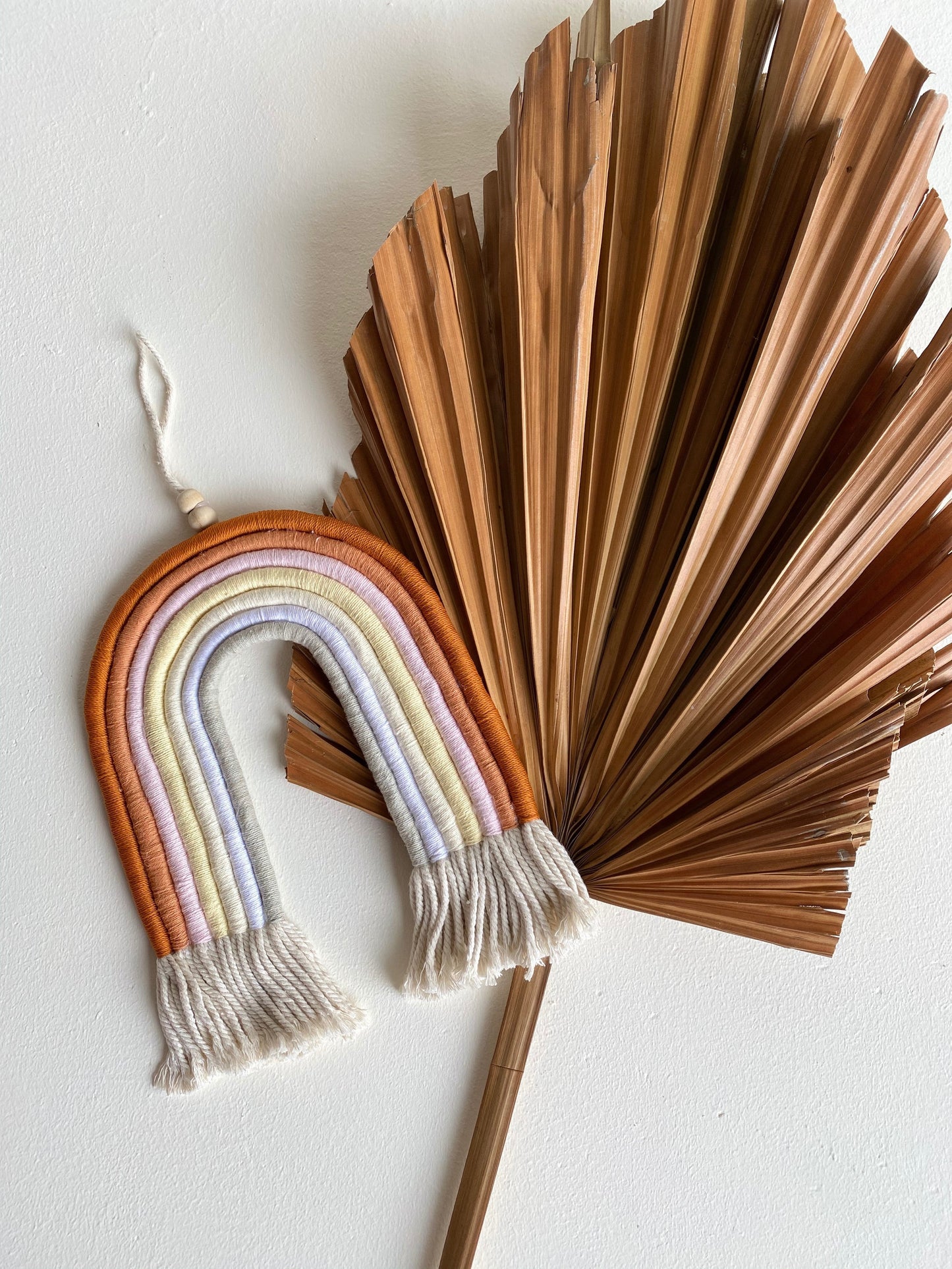 Mia Macrame Rainbow Wall Hanging