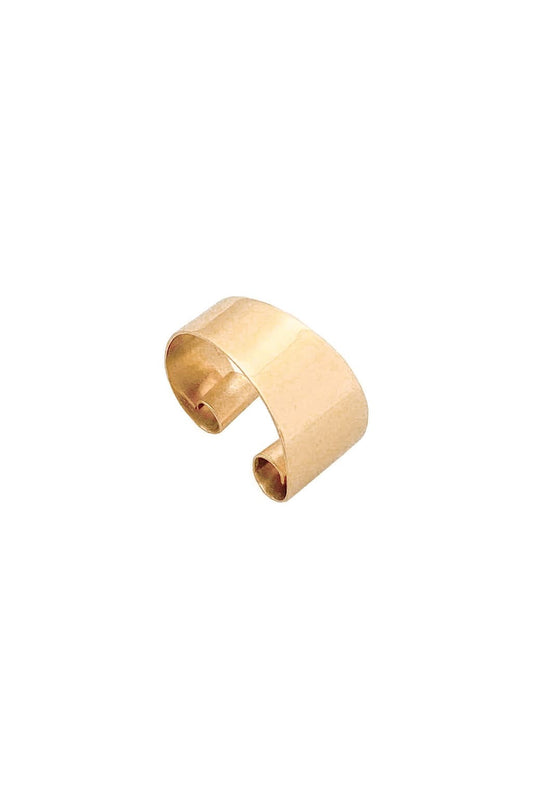 Irregular band gold hugger